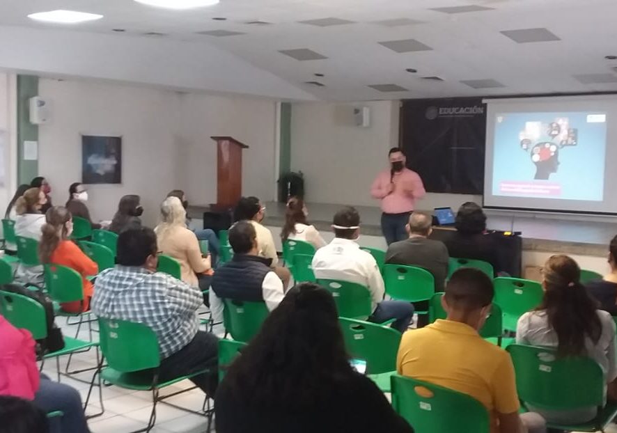 Jornada de pláticas de prevención a personal del Instituto Tecnológico Superior de Xalapa.