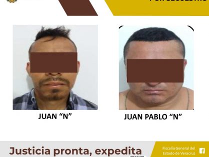 Sentenciados a 60 años de prisión por secuestro