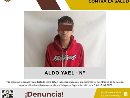 Obtiene FGE imputación por delito contra la salud