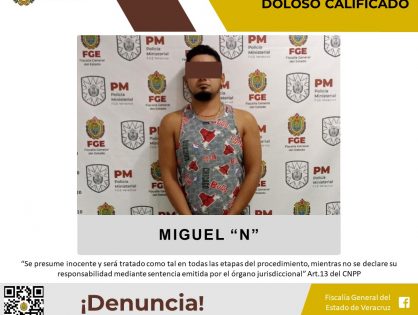 Vinculado a proceso por el presunto delito de homicidio doloso calificado