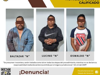 Vinculados a proceso por el presunto delito de homicidio doloso calificado