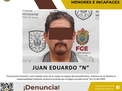 Obtiene FGE imputación en contra de maestro por presunto delito de abuso sexual de menores e incapaces.