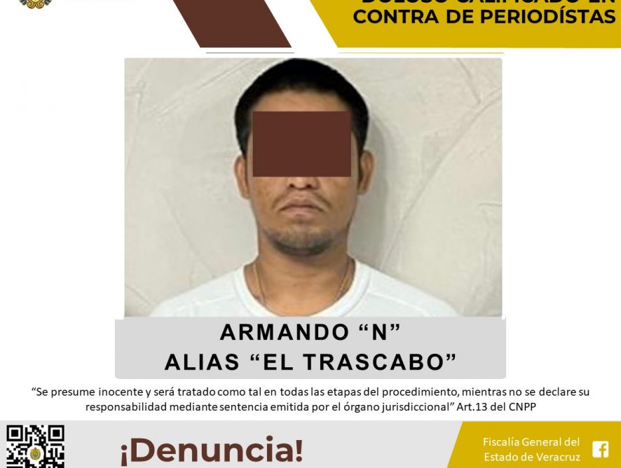 Obtiene FGE imputación por el presunto delito de homicidio doloso calificado en agravio de periodistas en Cosoleacaque.