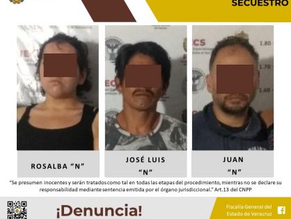 Imputados por el presunto delito de secuestro