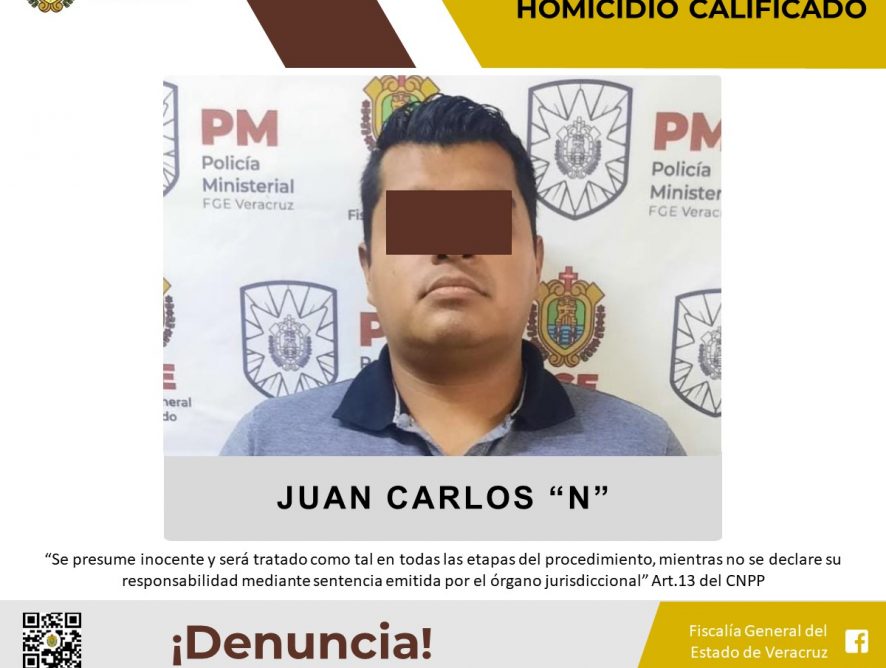 Imputado por presunto delito de homicidio calificado en Coatepec