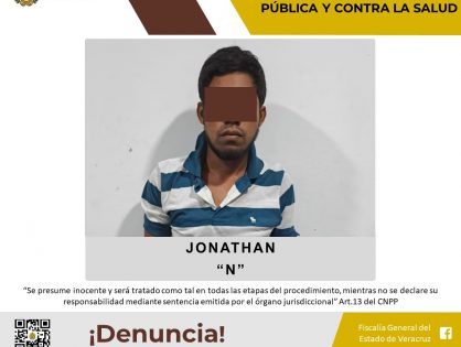 Es vinculado a proceso por los presuntos delitos contra las instituciones de seguridad pública y contra la salud, en Veracruz