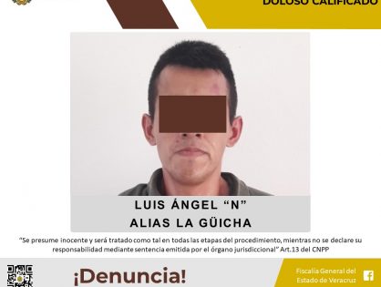 Vinculado a proceso por el presunto delito de homicidio doloso calificado en agravio de la periodista M.E.F.H.