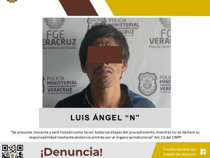 Detenido presunto responsable del homicidio de un menor y una mujer en Orizaba