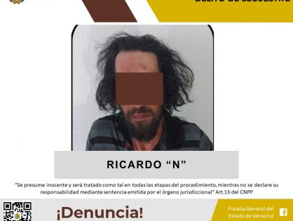 Es imputado por el presunto delito de secuestro