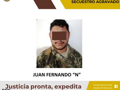 Sentenciado a 25 años de prisión por el delito de secuestro agravado