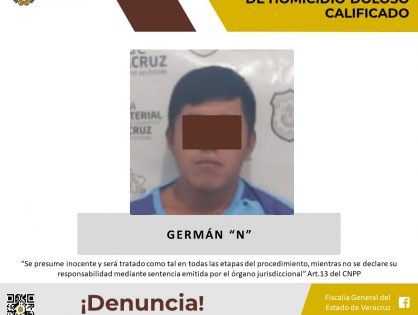 Imputado como presunto responsable del delito de homicidio doloso calificado