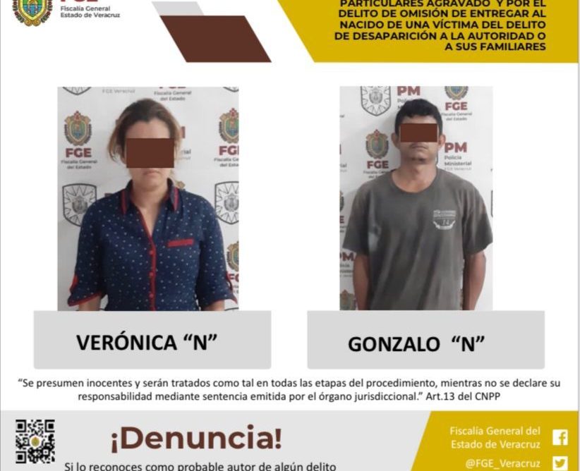 IMPUTADOS PRESUNTOS RESPONSABLES DE LA DESAPARICIÓN DE ROSA ISELA CASTRO VÁZQUEZ EN VERACRUZ