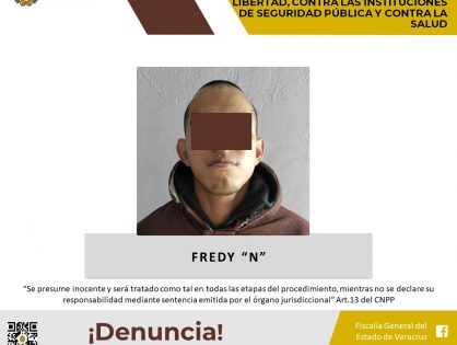 Vinculado a proceso como presunto responsable de los delitos de secuestro en su modalidad de privación de la libertad, contra las instituciones de seguridad pública y contra la salud