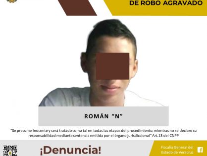 Imputado como presunto responsable del delito de robo agravado