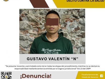 Vinculado a proceso como presunto responsable del delito contra la salud