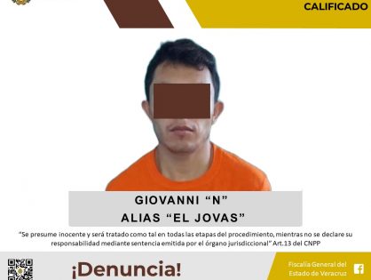 Vinculado a proceso como presunto responsable del delito de homicidio doloso calificado