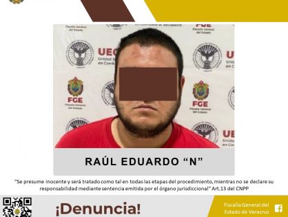 Vinculado a proceso como presunto responsable del delito de secuestro agravado