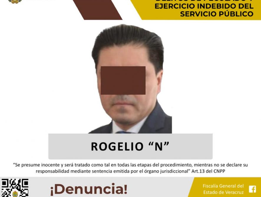 Vinculado a proceso Rogelio “N”, Ex Secretario de Gobierno, como presunto responsable de los delitos de peculado y ejercicio indebido del servicio público