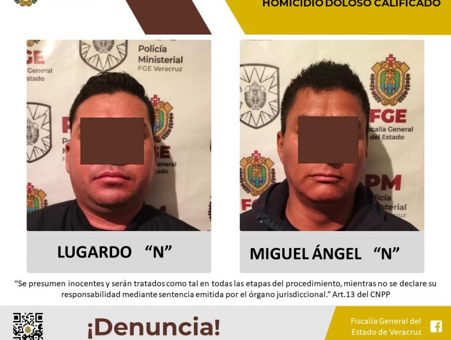 Imputados como presuntos responsables del delito de homicidio doloso calificado