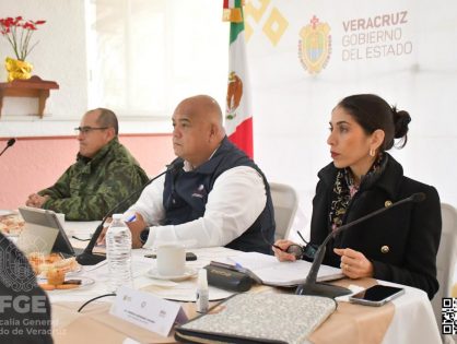 Fiscal General informa en la COESCONPAZ imputación de 11 personas presuntamente integrantes de una célula delictiva en Lerdo de Tejada y sentencia condenatoria de 30 años de prisión por el delito de homicidio doloso calificado