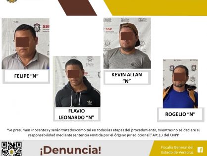 Vinculados a proceso como presuntos responsables del delito contra la salud