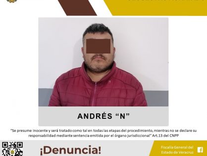 Detenido como presunto responsable del delito secuestro agravado