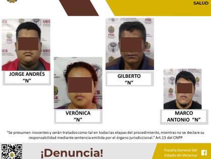 Vinculados a proceso como presuntos responsables de los delitos contra las instituciones de seguridad pública y contra la salud