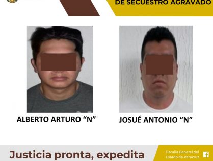 Sentenciados a 50 años de prisión por el delito de secuestro agravado