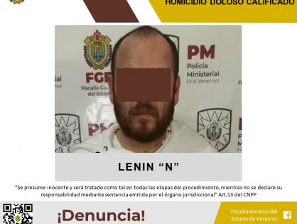 Imputado como presunto responsable del delito de homicidio doloso calificado