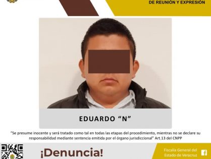 Imputado presidente del DIF municipal de Sayula de Alemán como presunto responsable de los delitos de amenazas y ataques a la libertad de reunión y de expresión