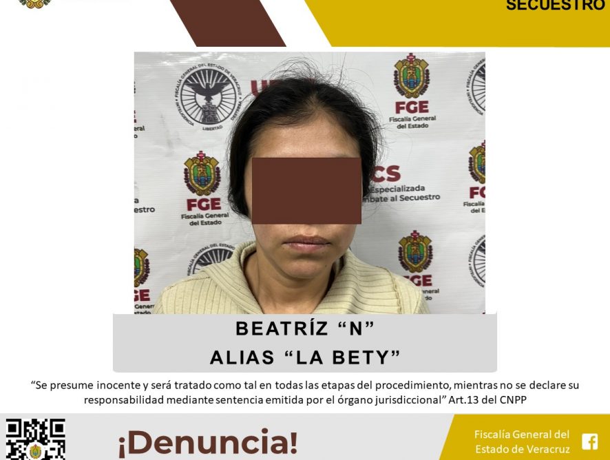 Imputada como presunta responsable del delito de secuestro