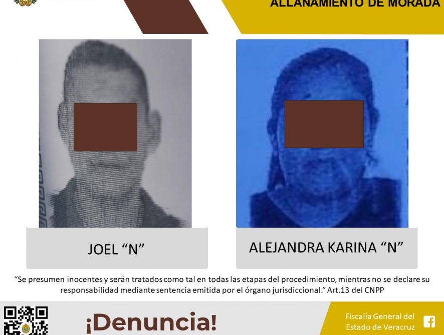 Imputados como presuntos responsables del delito de allanamiento de morada