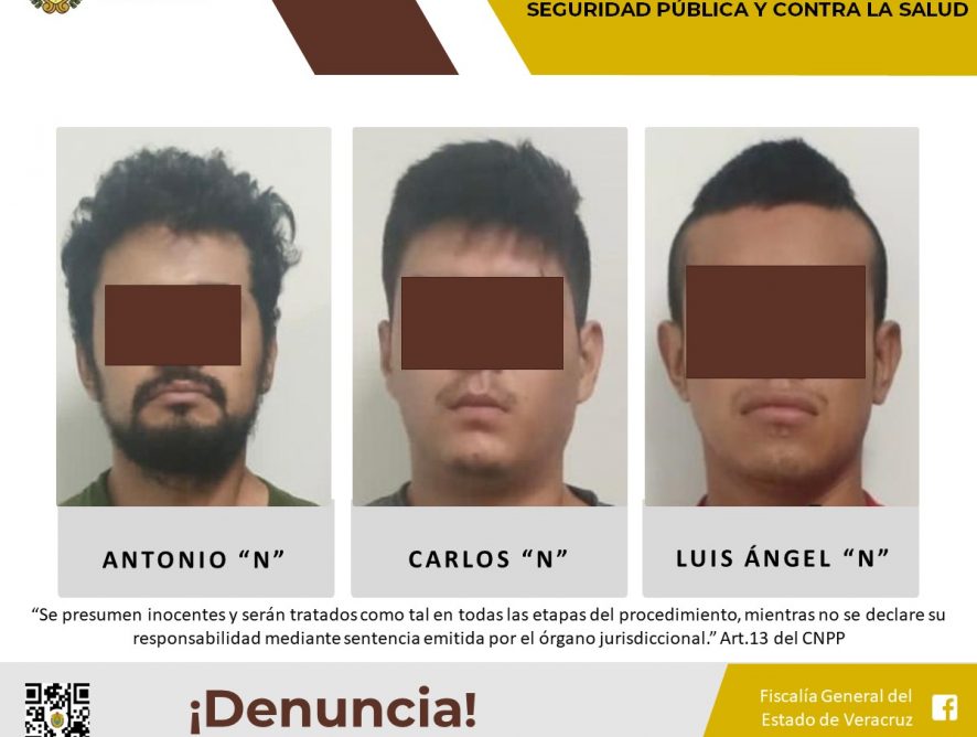 Vinculados a proceso como presuntos responsables de los delitos contra las instituciones de seguridad pública y contra la salud