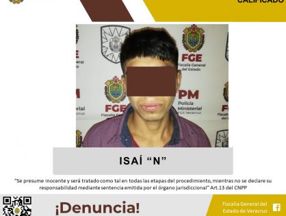 Vinculado a proceso como presunto responsable del delito de homicidio doloso calificado