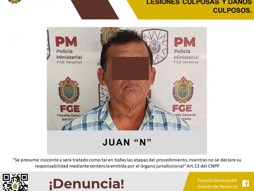 Vinculado a proceso como presunto responsable de los delitos de homicidio culposo, lesiones culposas y daños culposos.