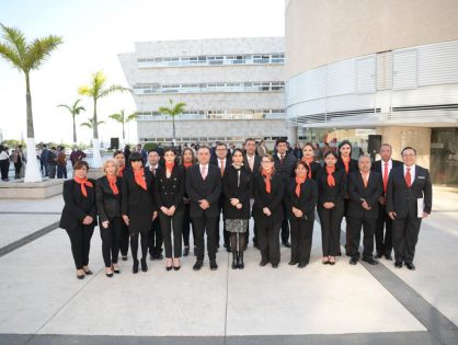 FISCAL GENERAL ENCABEZA CEREMONIA DE HONORES A LA BANDERA EN OFICINAS CENTRALES
