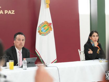 La Fiscal General informa en la COESCONPAZ sentencia condenatoria de 130 años de prisión por el delito de secuestro agravado, vinculación a proceso en contra del regidor segundo del Ayuntamiento de Sayula y detención en contra ex empleada de SESVER