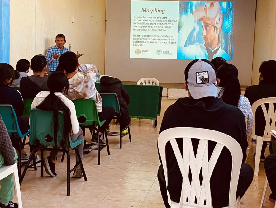 Capacita UECS a alumnos en prevención a los delitos de engaño telefónico y extorsión, en sus modalidades de morphing, sexting y grooming