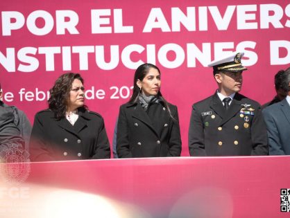 LA CONSTITUCIÓN MEXICANA, REVOLUCIONARIA Y TRANSFORMADORA ES GARANTE DE LAS LIBERTADES Y LA PAZ: FISCAL GENERAL