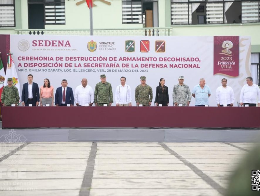 Ceremonia de Destrucción de Armamento Decomisado