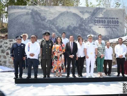 Ceremonia Conmemorativa por el 176 Aniversario de la Batalla de Cerro Gordo