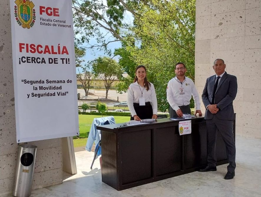 Participa FGE en la segunda edición de la “Semana de la Movilidad y la Seguridad Vial”