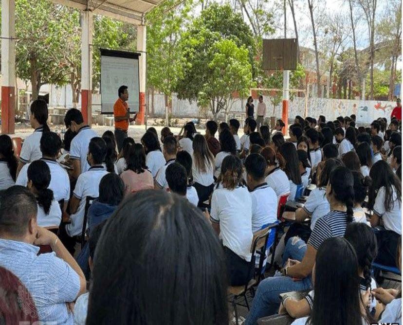 Capacita FGE a estudiantes en temas “Violencia en el noviazgo” y “Embarazo en la adolescencia”