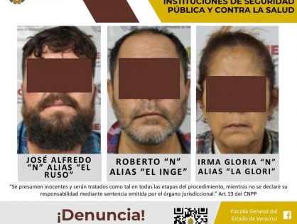 Vinculados a proceso como presuntos responsables de los delitos contra las instituciones de seguridad pública y contra la salud.