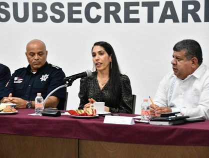 LA FISCAL GENERAL SE REÚNE CON EL SECRETARIO DE SEGURIDAD PÚBLICA DEL ESTADO