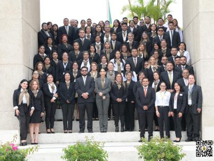 FISCAL GENERAL ENCABEZA CEREMONIA CÍVICA DE HONORES A LA BANDERA