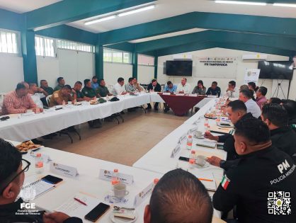 FGE participa en reunión de trabajo con mandos de la SSP