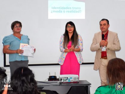 Imparte FGE capacitación  en materia de atención especializada a comunidad LGBTTTIQ+