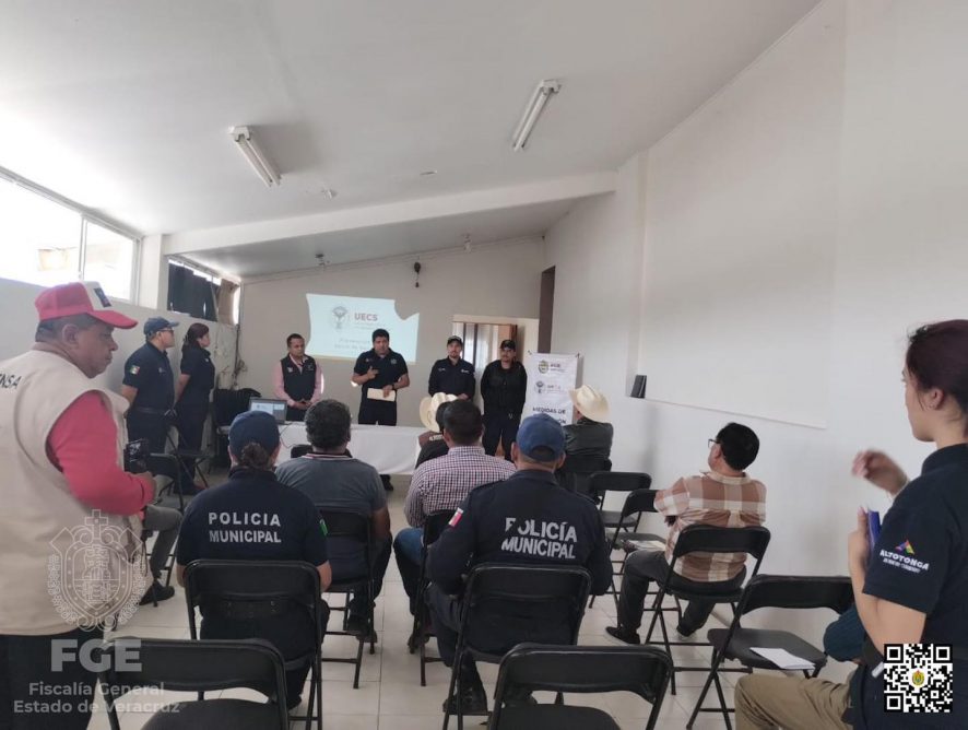 Imparte UECS plática preventiva relacionada a los delitos de secuestro y engaño telefónico