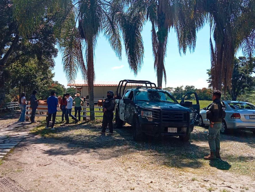 FGE ENTREGA EN RESGUARDO CABALLOS A SANTUARIO “CUACOLANDIA”